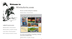 Desktop Screenshot of kleinarts.com